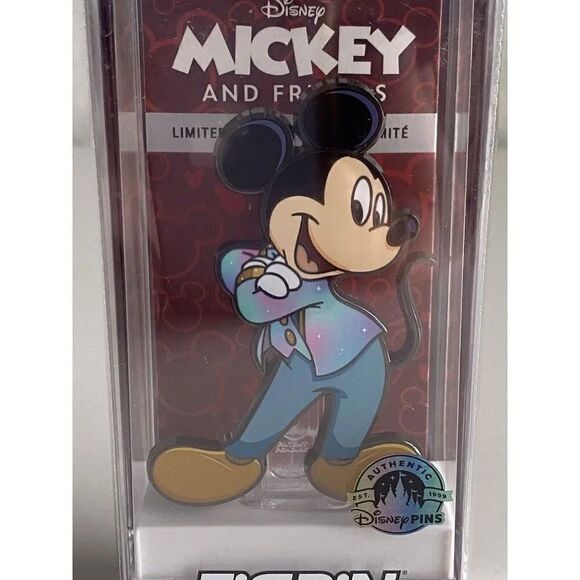 Disney Parks 2022 Figpin #773 Mickey Mouse Limited Release 50th Anniversary NEW - Picture 3 of 7